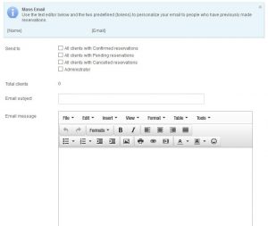 Email рассылки по базе клиентов